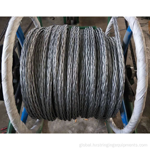 Braided Galvanized Steel Wire Pilot Rope 13mm Anti-twisting Braided Galvanized Steel Wire Pilot Rope Supplier